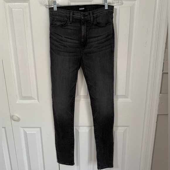 Hudson Brand Women’s Natalie Super Skinny Jeans in Charcoal size 27 - Picture 2 of 12